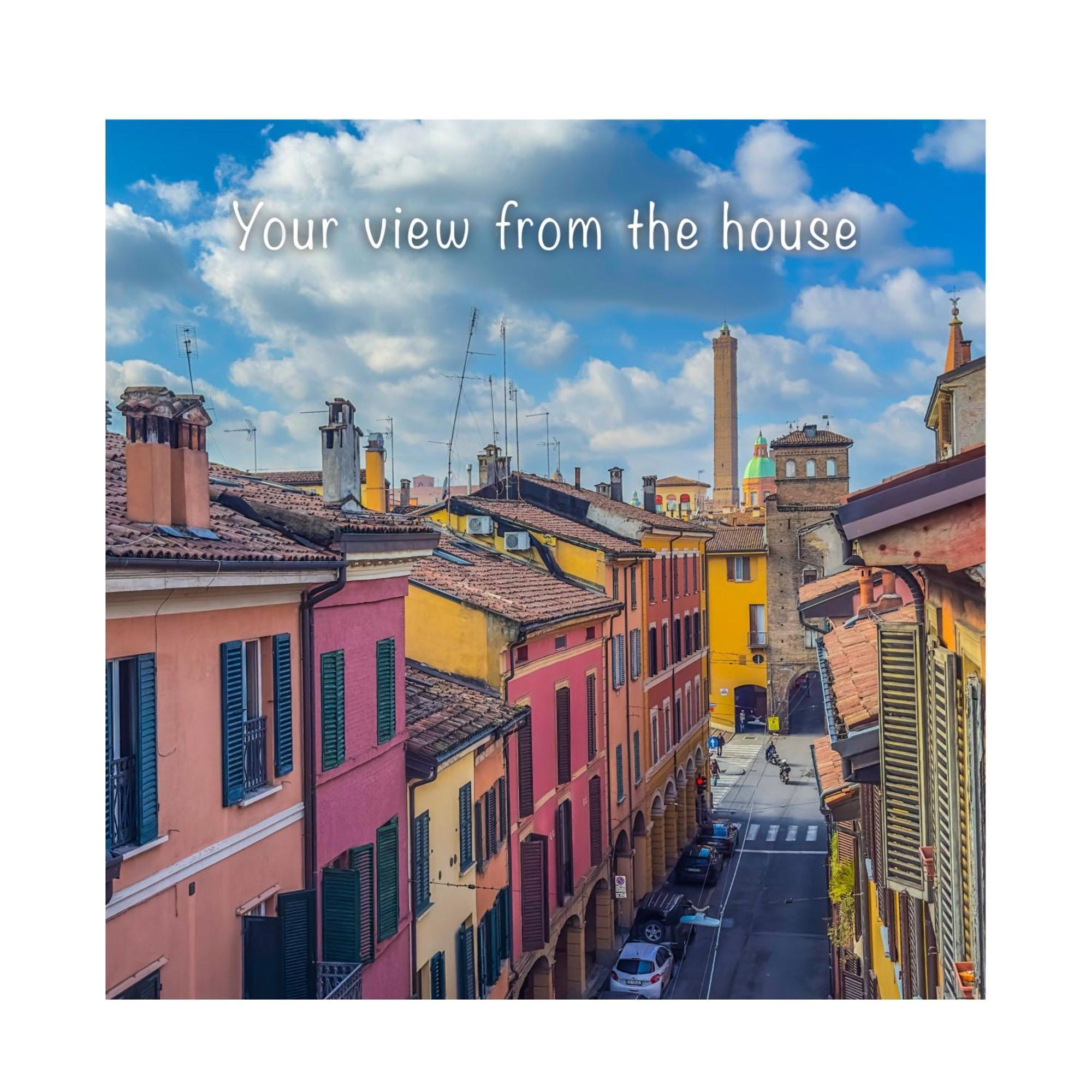 דירות Healthy Flat Bologna - Tower Skyline View מראה חיצוני תמונה